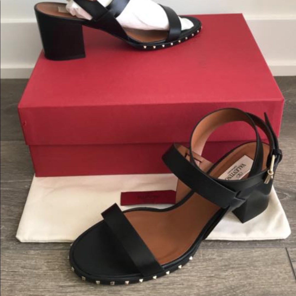 Valentino Rockstar Stud Sandals